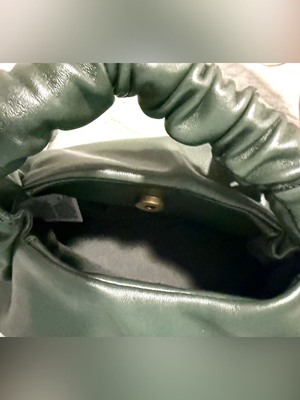 The Drop Dark Green Handle Bag, NWT - Picture 7 of 7